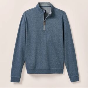 Johnnie-O Sully 1/4 Zip Pullover, Helios Blue, Medium
